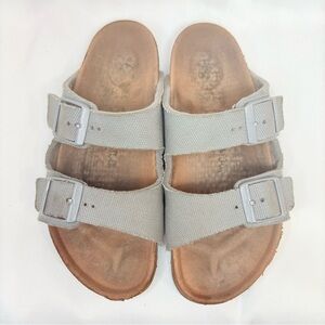 Birkenstock Arizona Kids EU 34/US 3-3.5 Slide Sandals Blue Two Strap Slip On